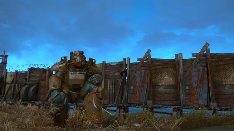 T-45, one of the best power armors in Fallout 4