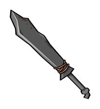 Relentless Raider Sword, one of the best weapons in Fallout Shelter