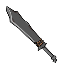Relentless Raider Sword, one of the best weapons in Fallout Shelter