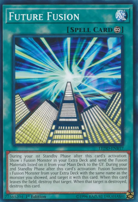 Future Fusion, one of the best mill cards in Yugioh