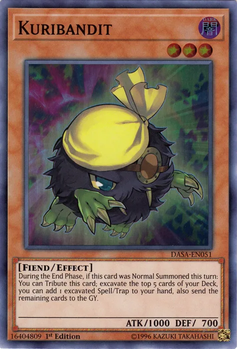 Kuribandit, one of the best mill cards in Yugioh