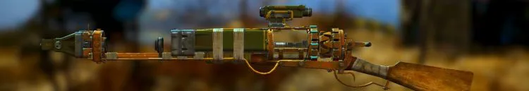 Laser Musket, one of the best sniper rifles in Fallout 4