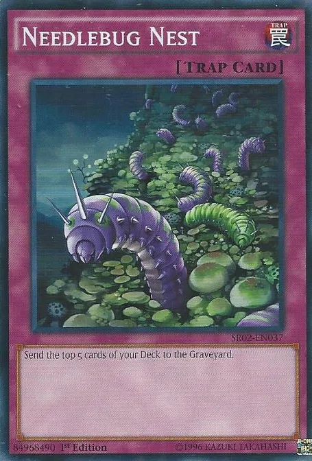 Needlebug Nest, one of the best mill cards in Yugioh