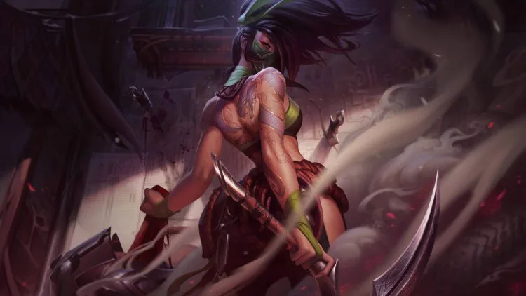 Akali, one of the most fun assassins in League of Legends