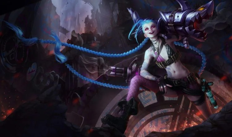 Jinx, one of the most fun AD Carries in League of Legends