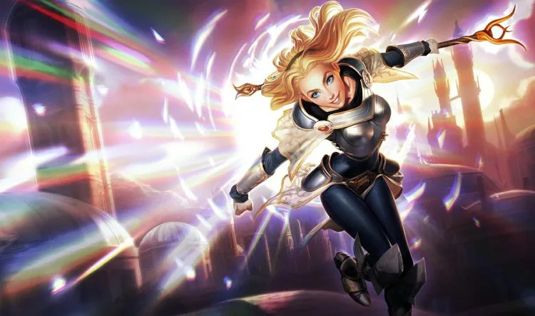Lux, one of the most fun Mages in League of Legends