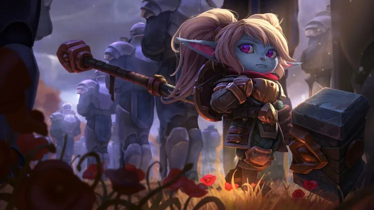 Poppy, one of the most fun top laners in League of Legends