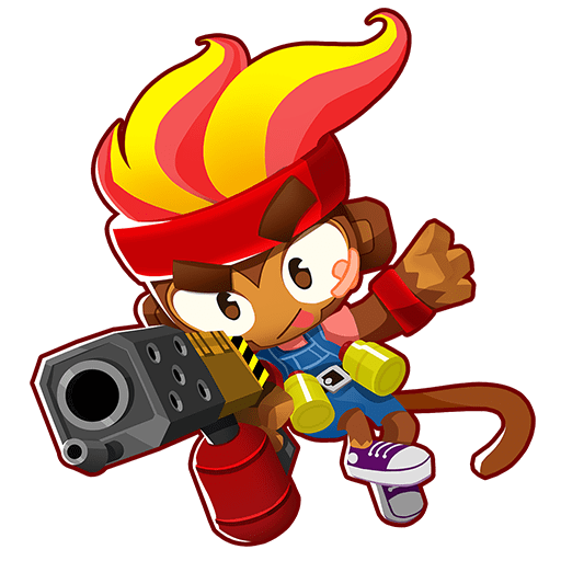 Gwendolin, one of the best heroes in Bloons Tower Defense 6