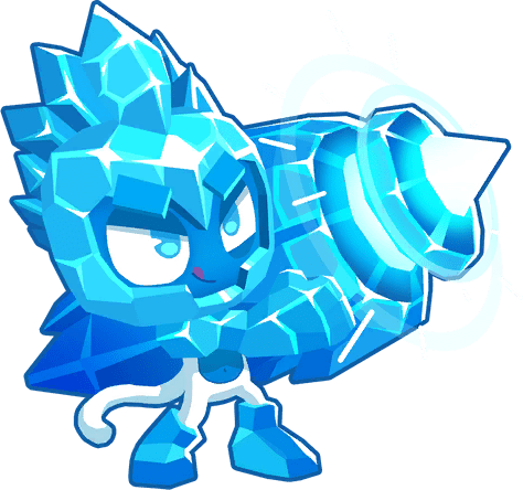 Icicle Impact, one of the best rank 5 tower upgrades in Bloons Tower Defense 6
