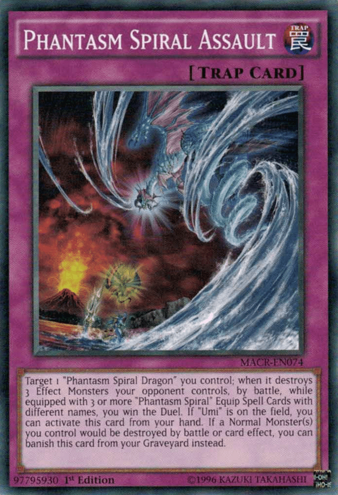 Phantasm Spiral Assault, one of the best win conditions in Yugioh