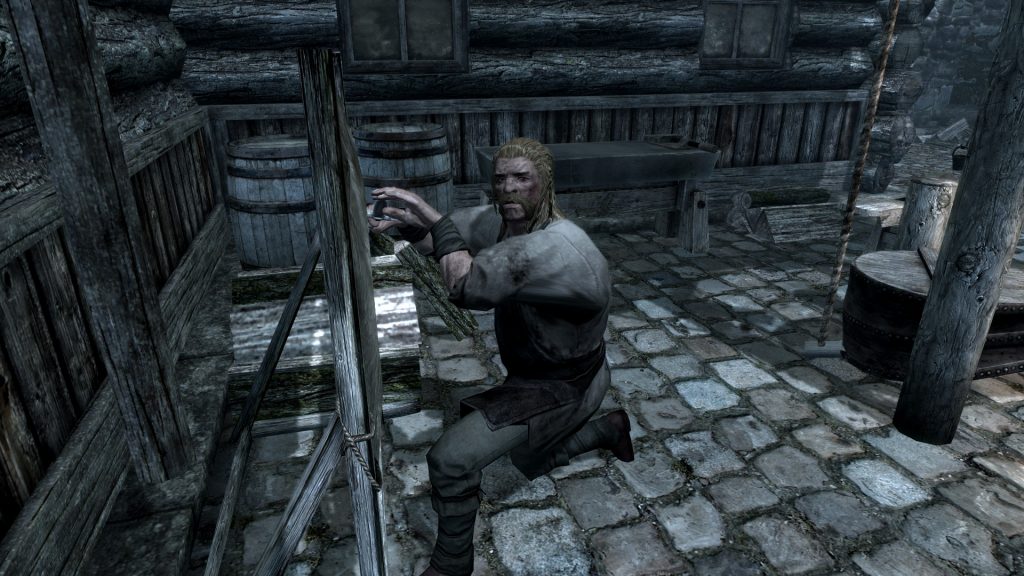Balimund, one of the best husbands in Skyrim.