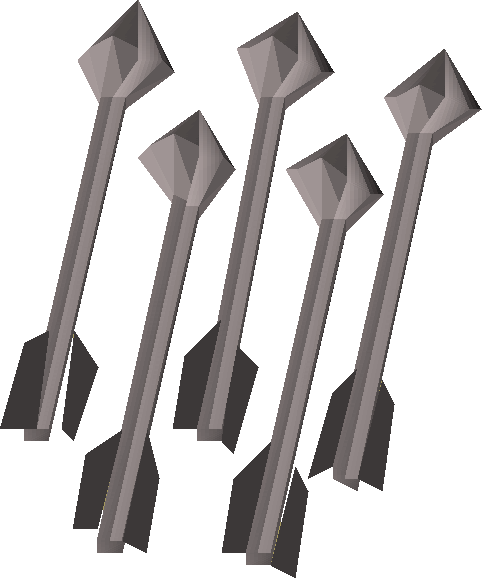 Normal Broad Bolts, one of the best crossbow bolt types in Old School RuneScape