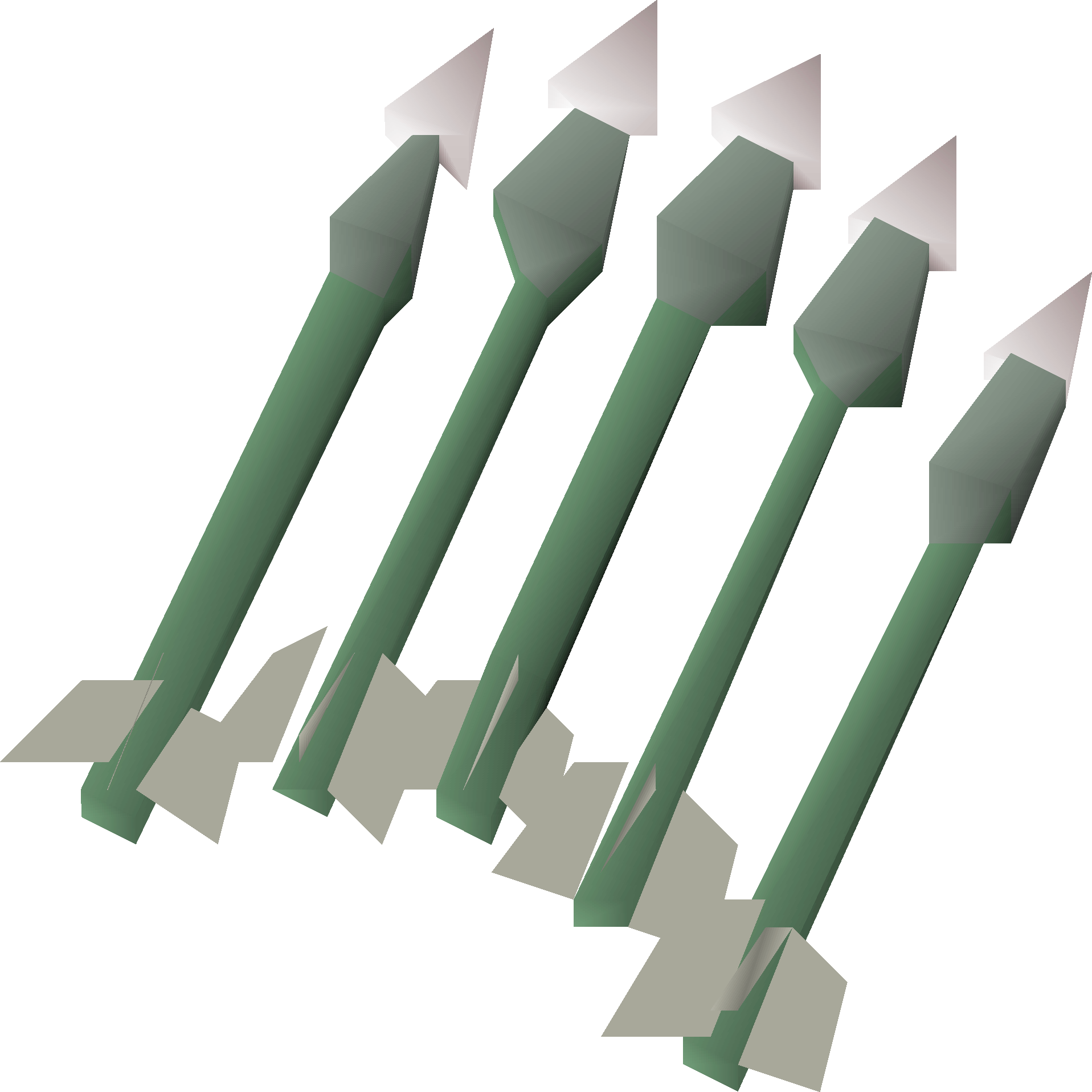 Diamond Bolts, one of the best crossbow bolt types in Old School RuneScape