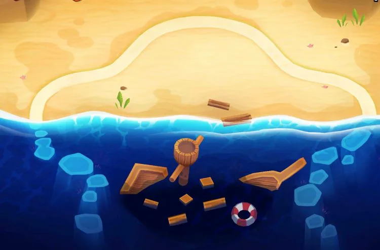 Off the Coast, one of the hardest maps in Bloons Tower Defense 6