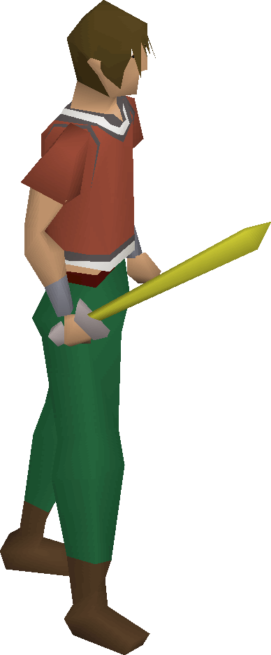 Starter Sword, one of the best Scimitars in Old School RuneScape