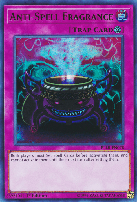 Anti-Spell Fragrance, one of the best floodgates in Yugioh
