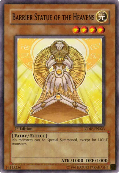 Barrier Statues, one of the best floodgates in Yugioh