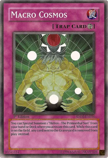 Macro Cosmos, one of the best floodgates in Yugioh