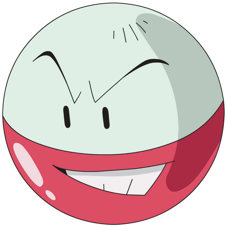 Electrode, one of the best Electric type Pokemon in Pokemon Let's Go