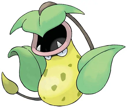 Victreebel, one of the best Grass type Pokemon in Pokemon Let's Go