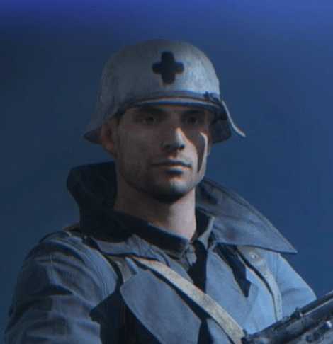 Sanitater, one of the best Axis Headgears in Battlefield 5