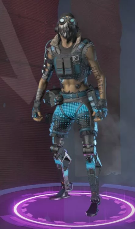 Neural Net, one of the best Octane skins in Apex Legends