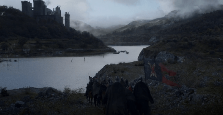 Dreadfort, one of the biggest castles in Game of Thrones