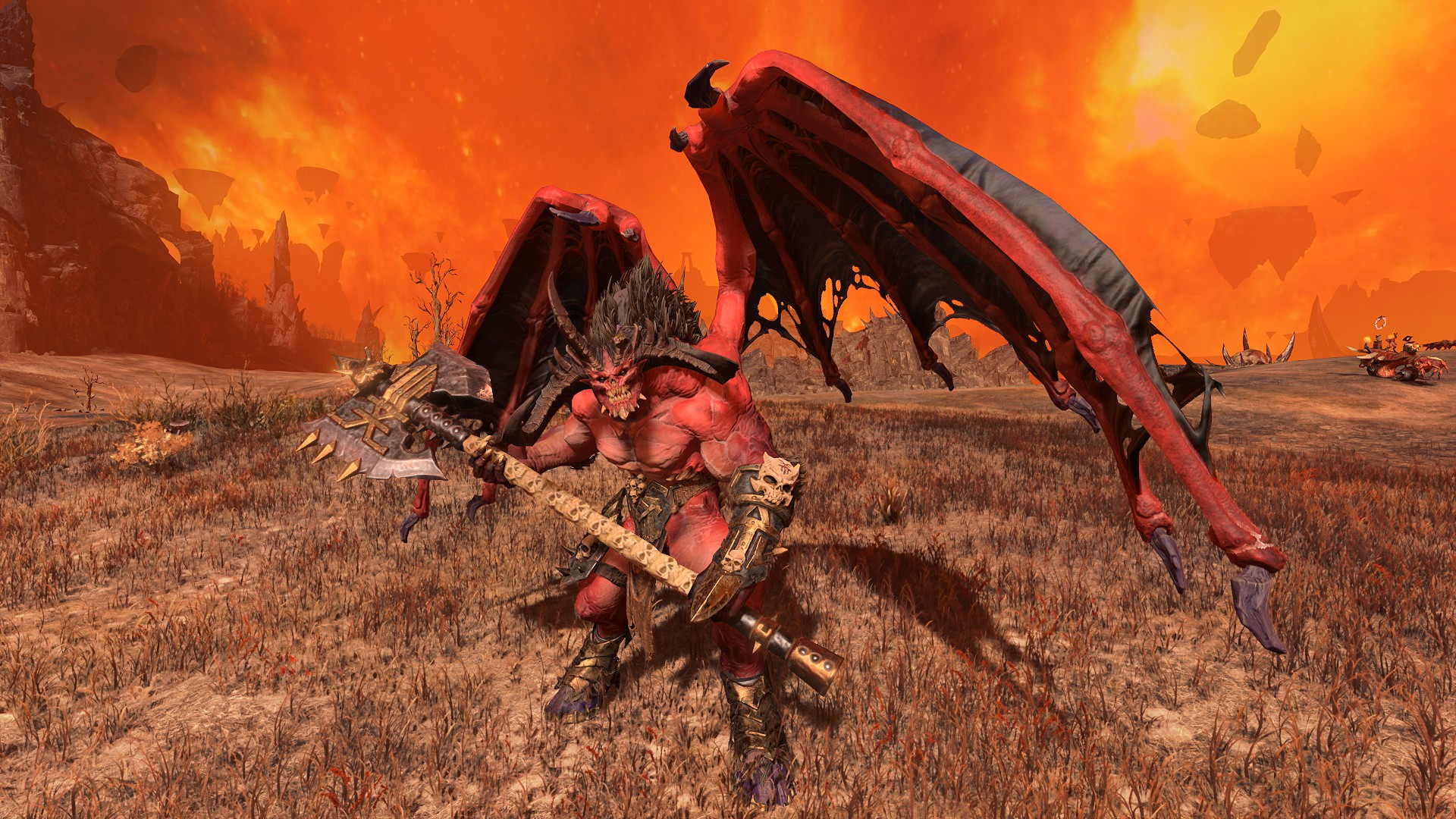 Khorne Bloodthirster from Total War Warhammer 3
