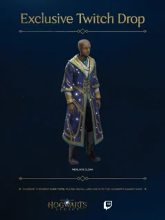 hogwarts legacy merlins cloak